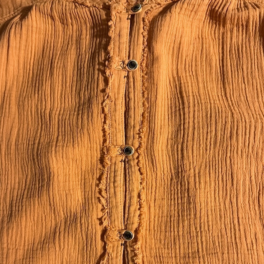 Free People Button-Up Blouse - Picture 3 of 4